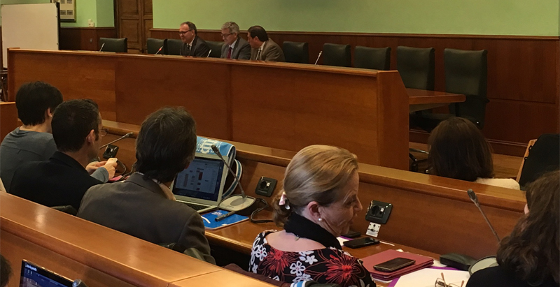 Inicio de la reunión de primavera 2016 de la Conferencia de Decanos de Psicología de las Universidades Españolas