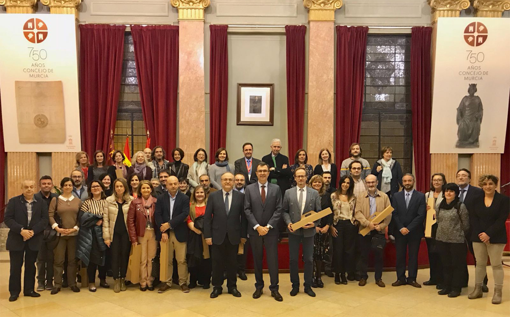 Recepción a la CDPUE en el Ayuntamiento de Murcia